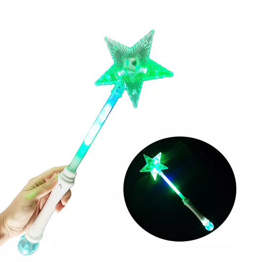 LED Flashing Star Wand