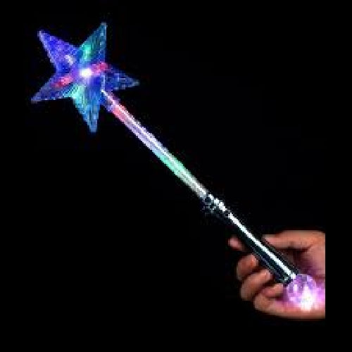 LED Flashing Star Wand